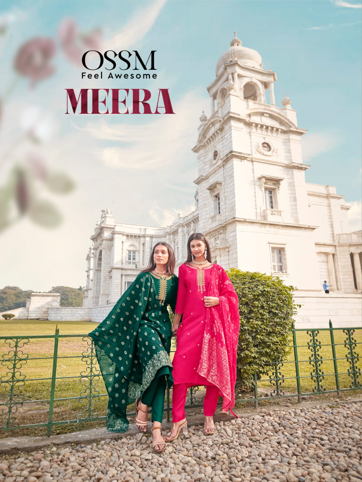 New Meera Ossm Russian Dola Readymade Pant Style Suits Manufacturer