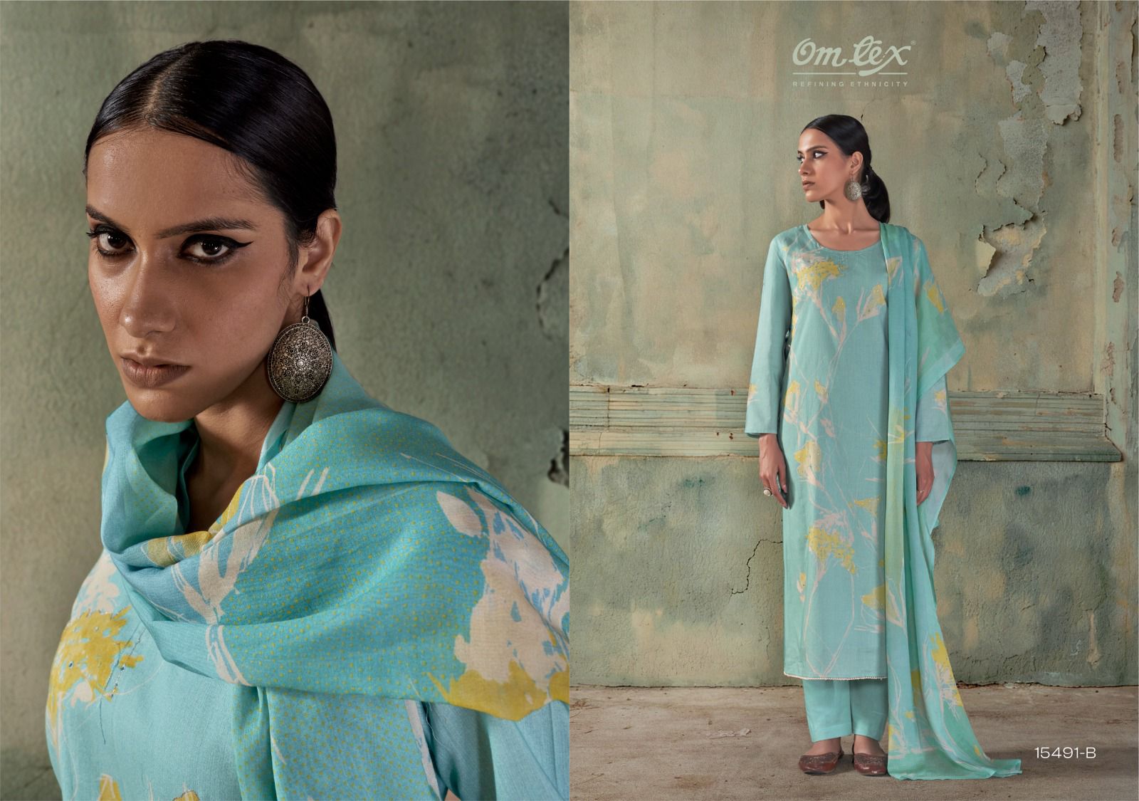 New Mehar Omtex Lawn Cotton Pakistani Salwar Suits Wholesale Price