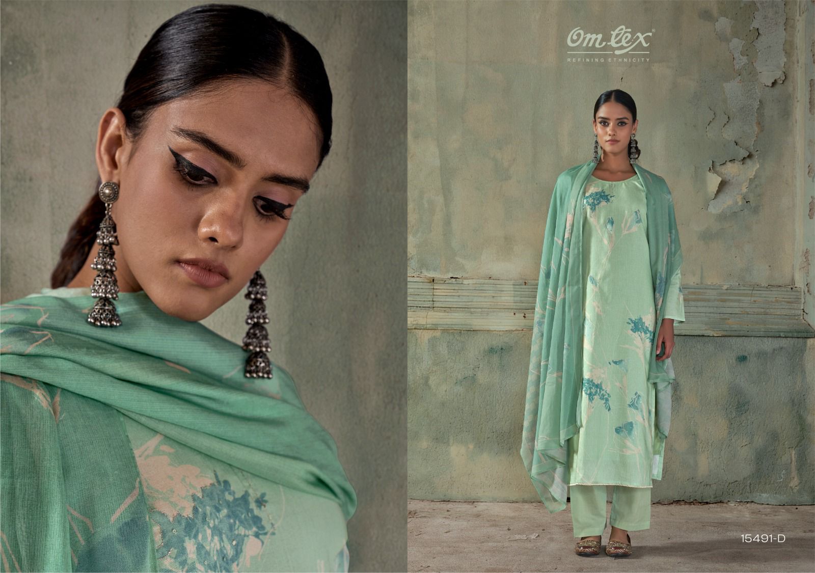 New Mehar Omtex Lawn Cotton Pakistani Salwar Suits Wholesale Price