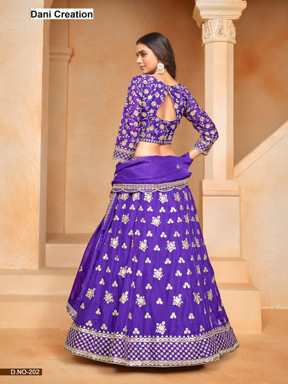 New Mehvish Vol 2 Dani Creation Organza Lehenga Choli Supplier