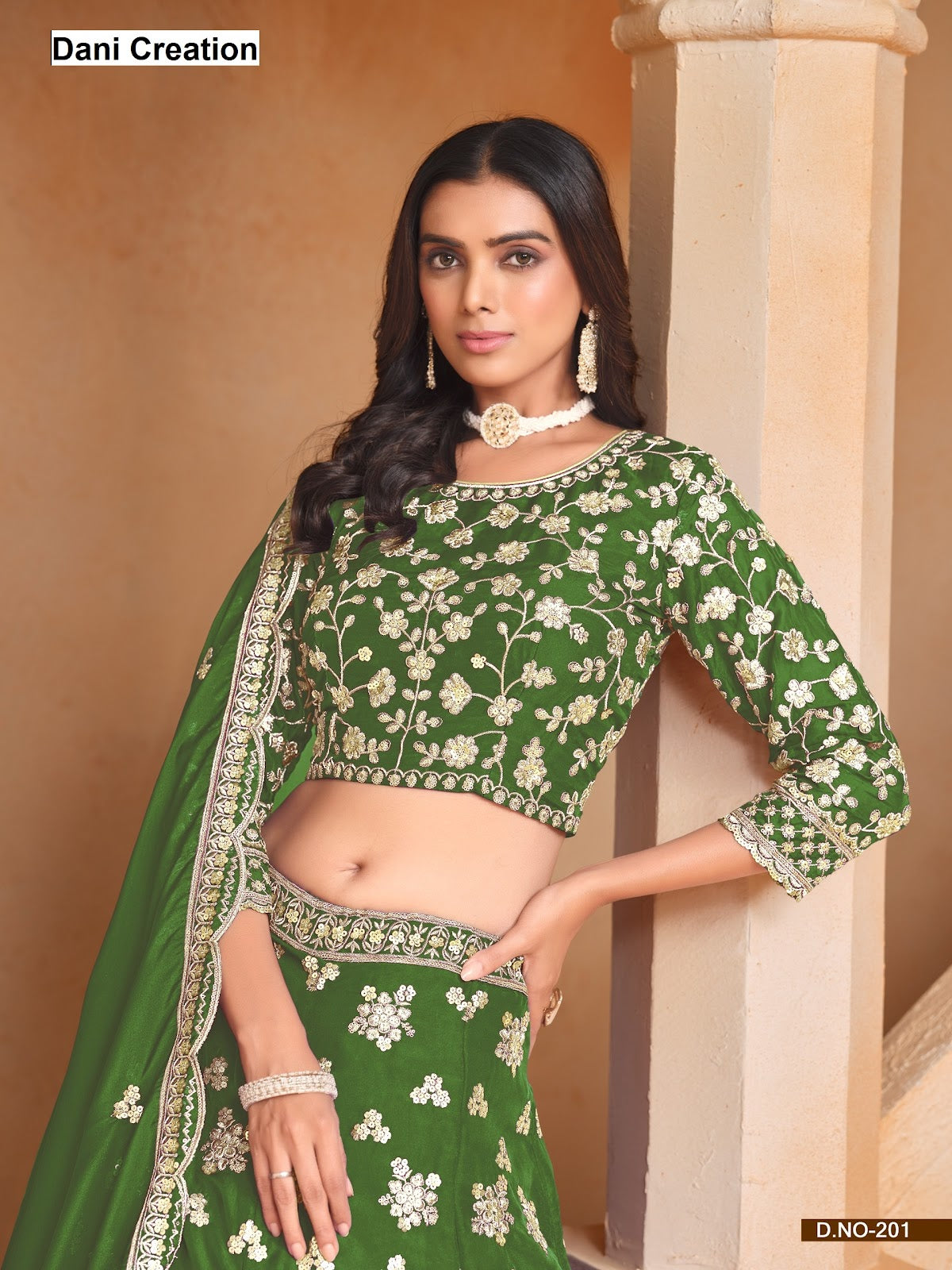 New Mehvish Vol 2 Dani Creation Organza Lehenga Choli Supplier