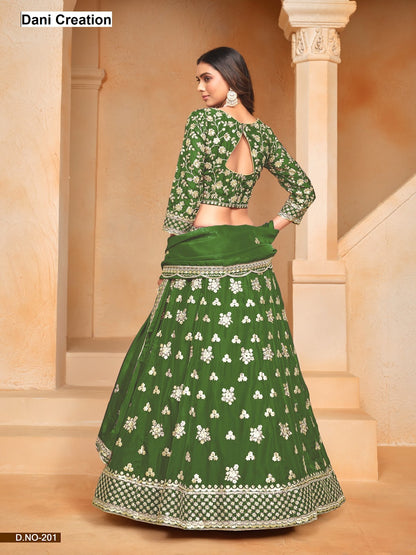 New Mehvish Vol 2 Dani Creation Organza Lehenga Choli Supplier