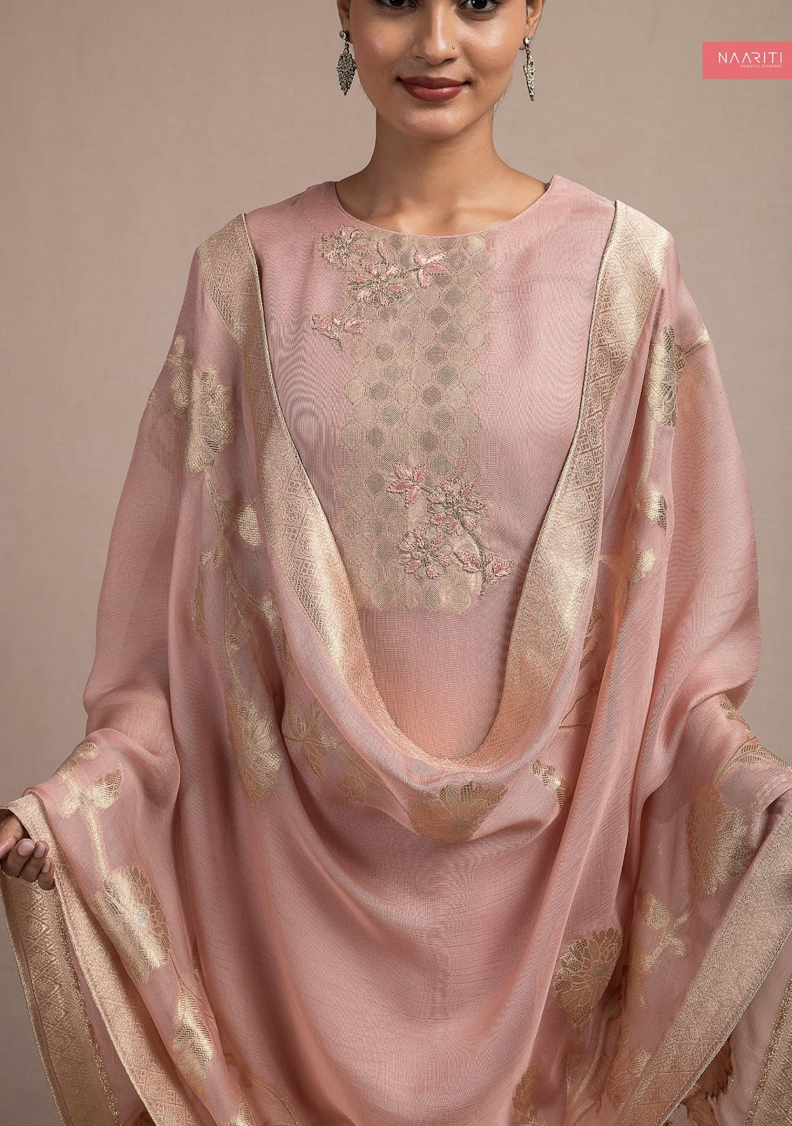 New Mikala Naariti Silk Pant Style Suits Manufacturer