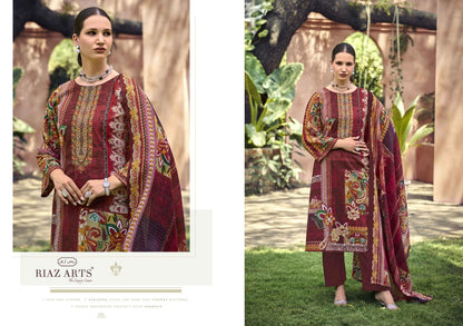 New Musafir Riaz Art Lawn Karachi Salwar Suits Wholesale Price