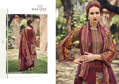 New Musafir Riaz Art Lawn Karachi Salwar Suits Wholesale Price