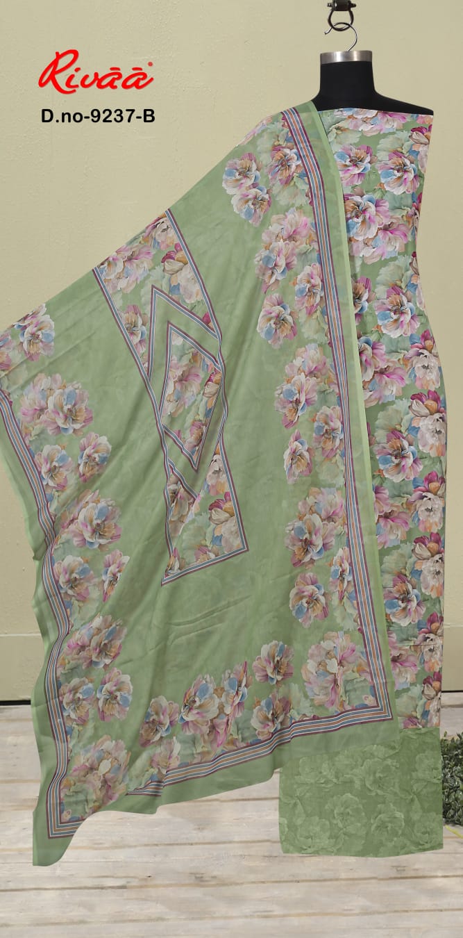 New Muslin Rivaa Salwar Suits Supplier Gujarat