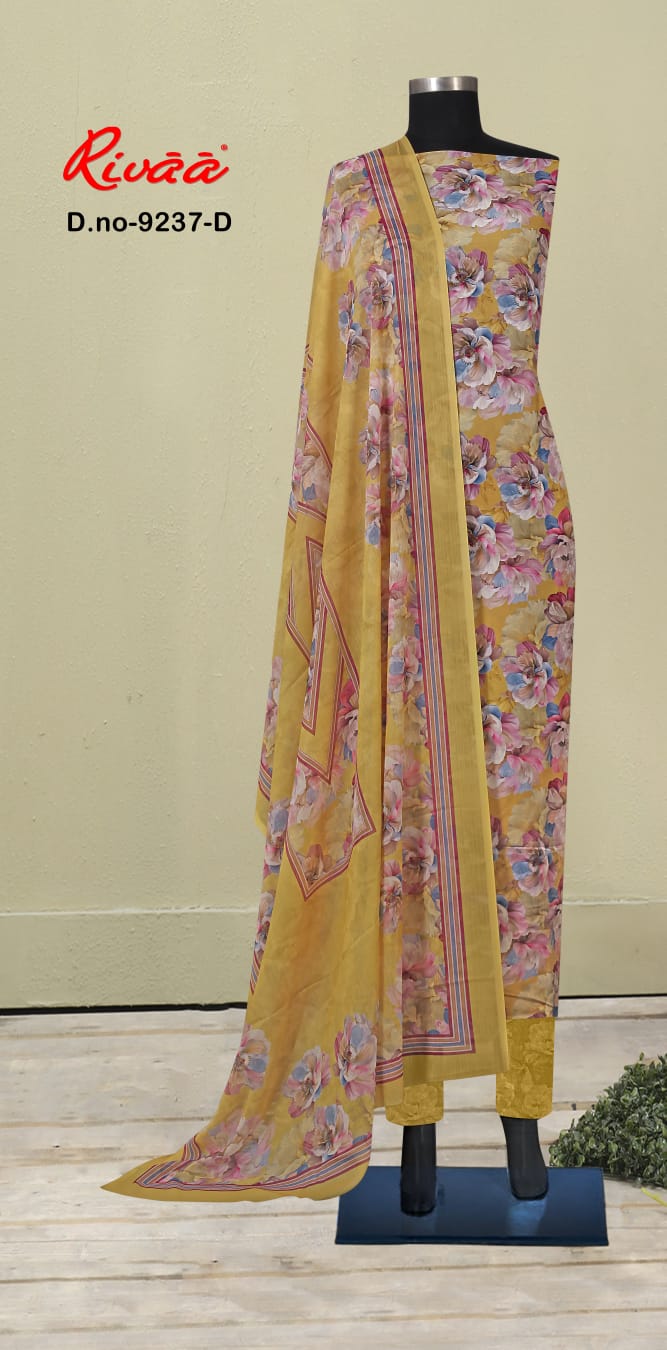New Muslin Rivaa Salwar Suits Supplier Gujarat