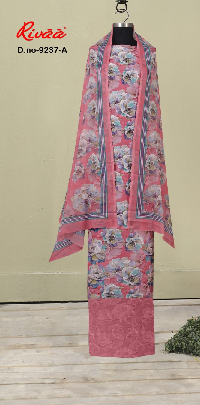 New Muslin Rivaa Salwar Suits Supplier Gujarat