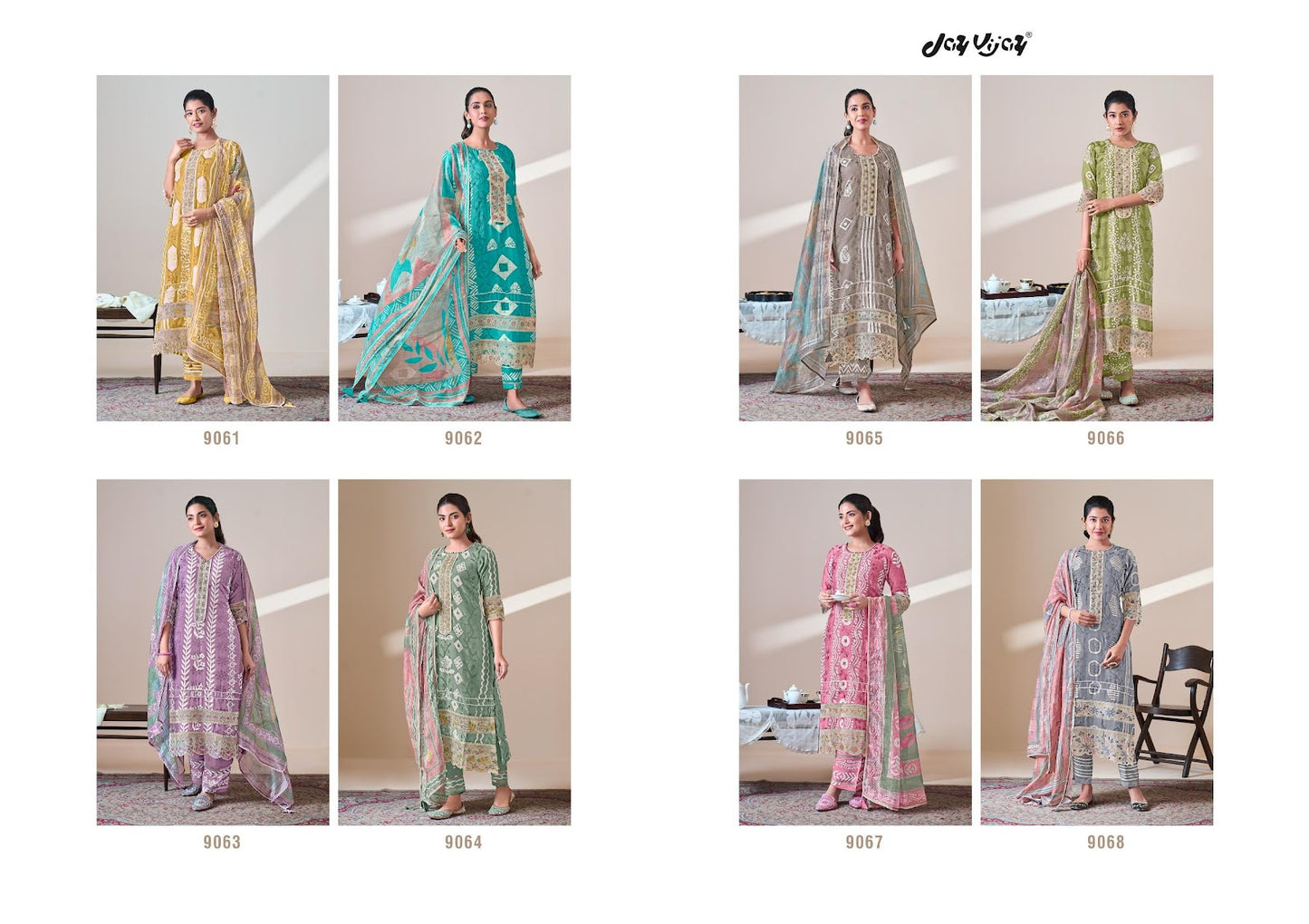 New N Now Vol 14 Jay Vijay Moga Silk Pant Style Suits Manufacturer Gujarat