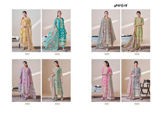 New N Now Vol 14 Jay Vijay Moga Silk Pant Style Suits Manufacturer Gujarat