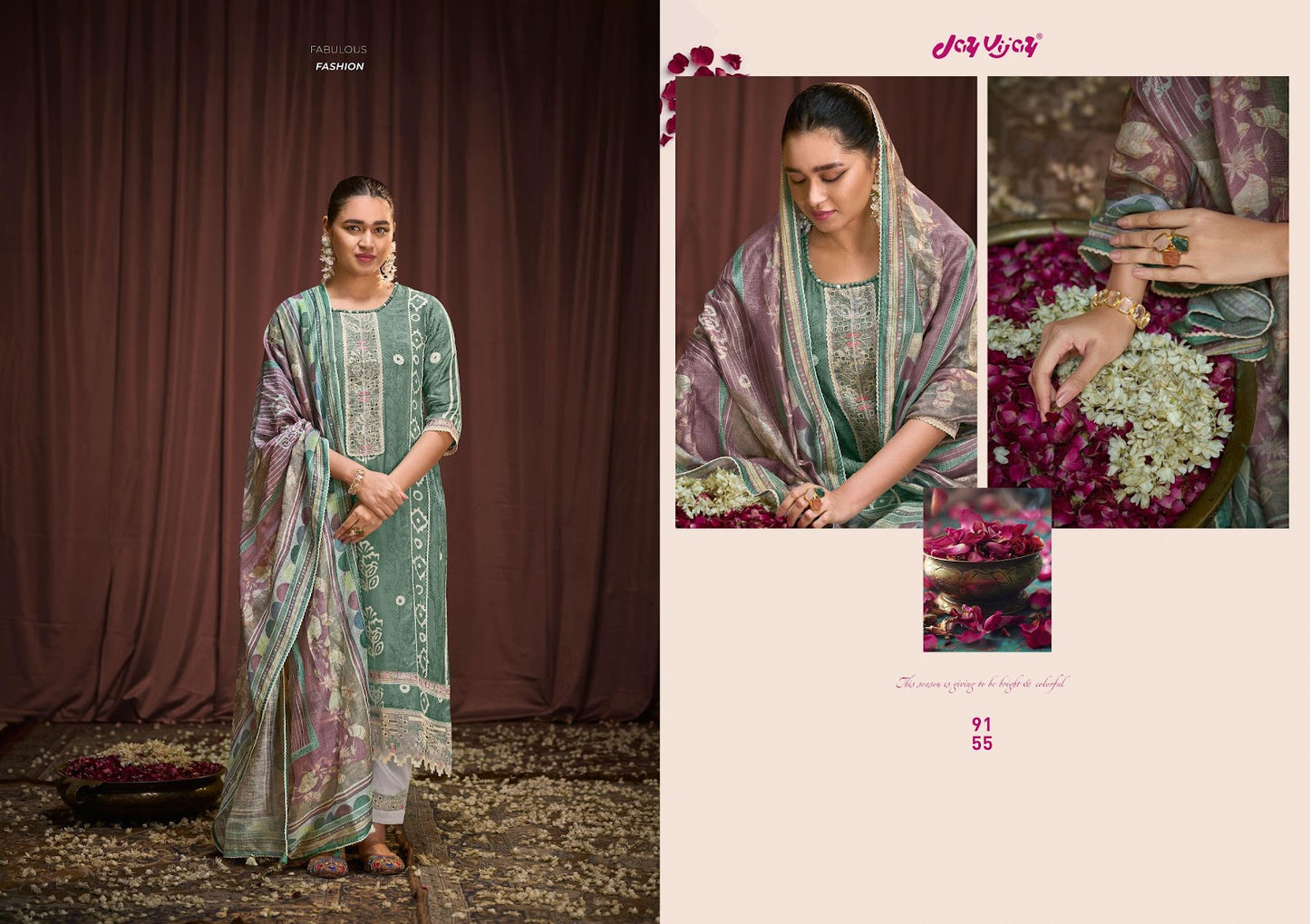 New N Now Vol 15 Jay Vijay Moga Silk Pant Style Suits Exporter Ahmedabad