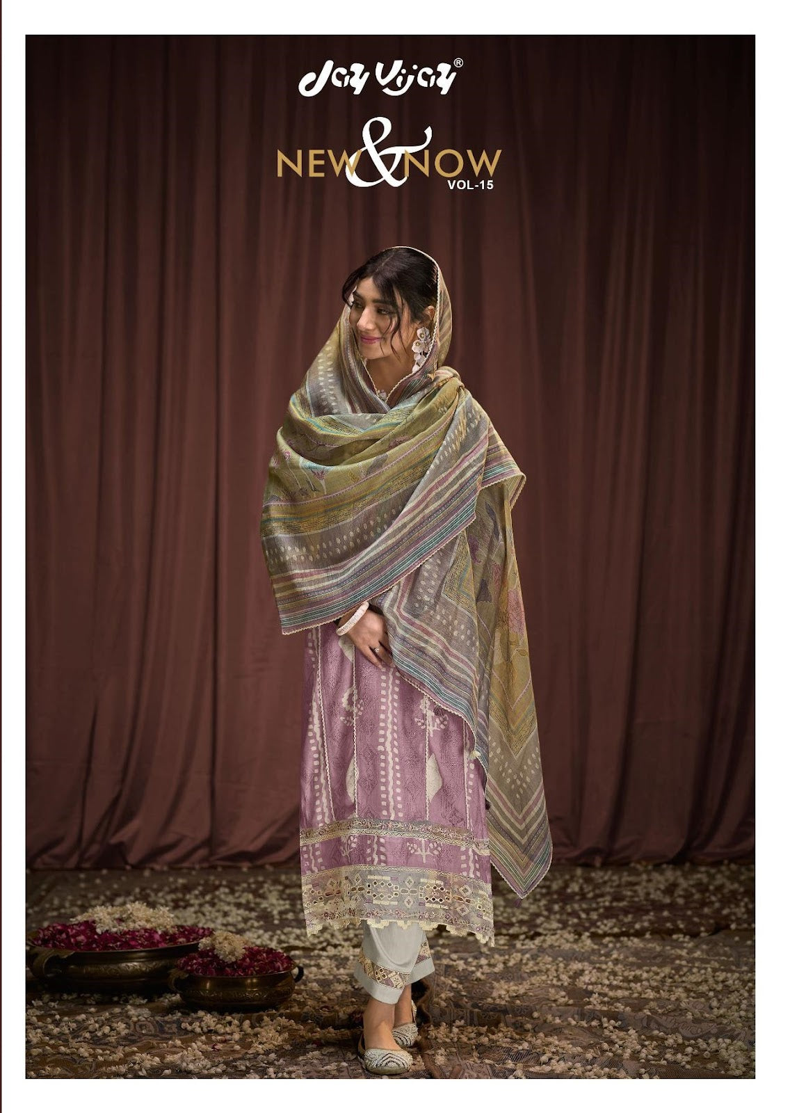 New N Now Vol 15 Jay Vijay Moga Silk Pant Style Suits Exporter Ahmedabad