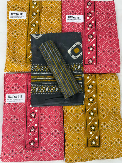 New Navya Nayandeep Lawn Cotton Salwar Suits Manufacturer Ahmedabad