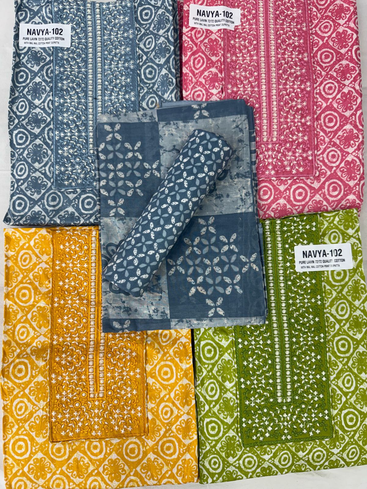 New Navya Nayandeep Lawn Cotton Salwar Suits Manufacturer Ahmedabad