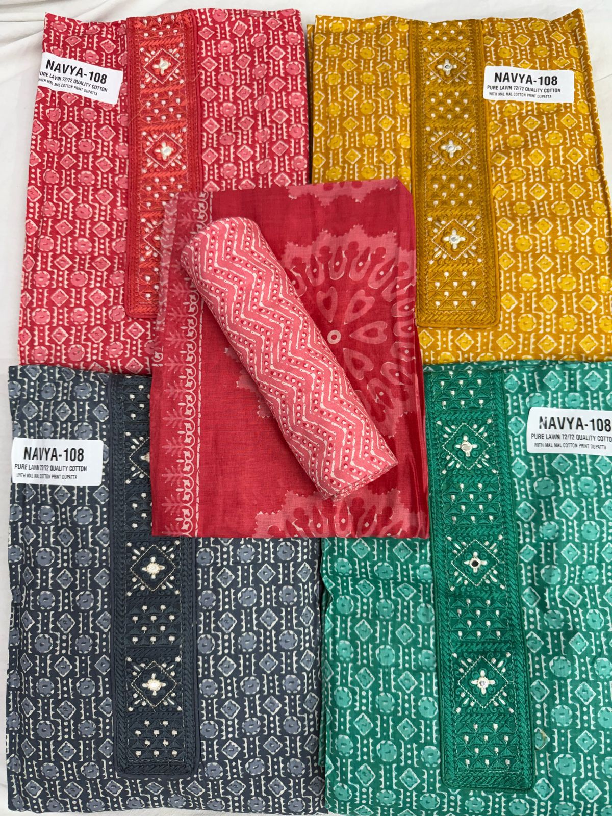 New Navya Nayandeep Lawn Cotton Salwar Suits Manufacturer Ahmedabad