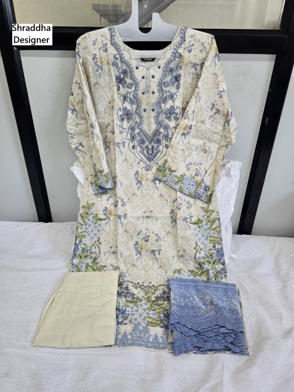 New Needle Wonder Vol 1 Shraddha Designer Cotton Karachi Readymade Suits Wholesaler India