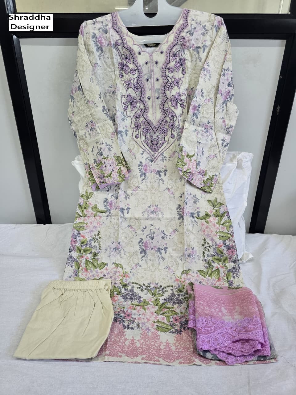 New Needle Wonder Vol 1 Shraddha Designer Cotton Karachi Readymade Suits Wholesaler India