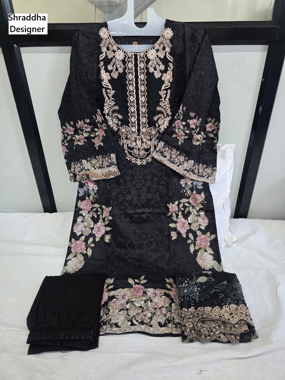 New Needle Wonder Vol 1 Shraddha Designer Cotton Karachi Readymade Suits Wholesaler India