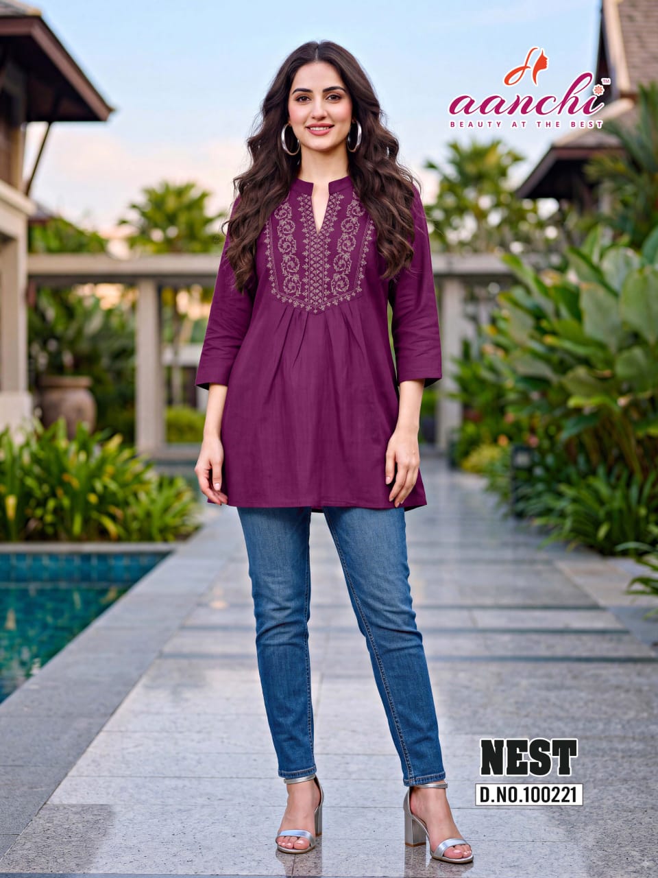 New Nest Aanchi Vatican Short Kurtis Wholesale Price