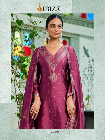 New Olivia Ibiza Banglori Silk Pant Style Suits Wholesale Price