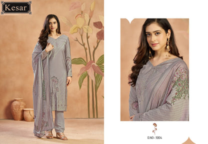 New Palak Kesar Muslin Karachi Salwar Suits Exporter Gujarat