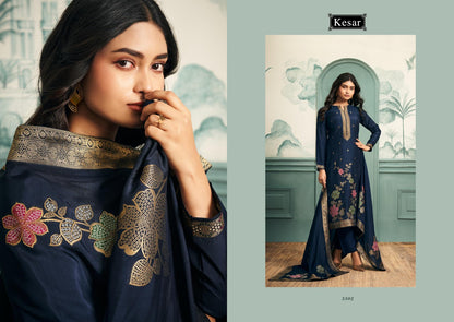 New Parijat Kesar Pant Style Suits Exporter India