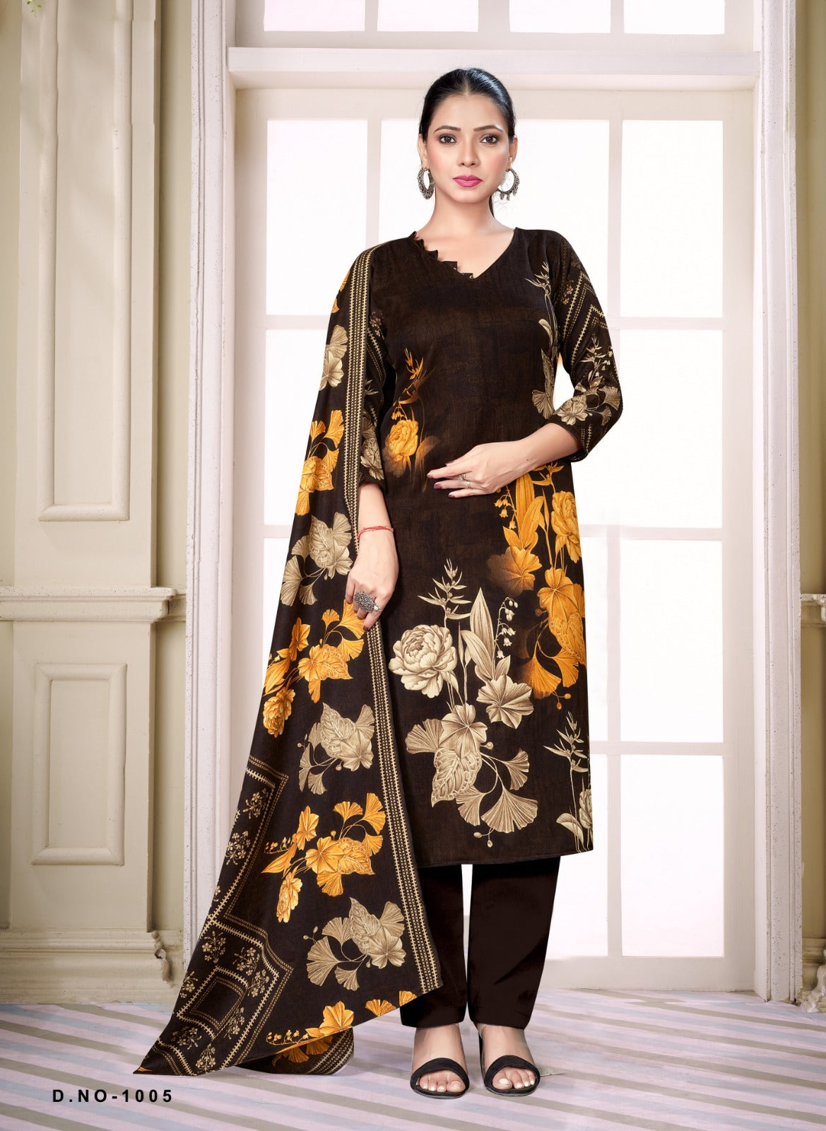 New Pashmina Shwal Vol 14 Sat Pant Style Suits Wholesaler Gujarat