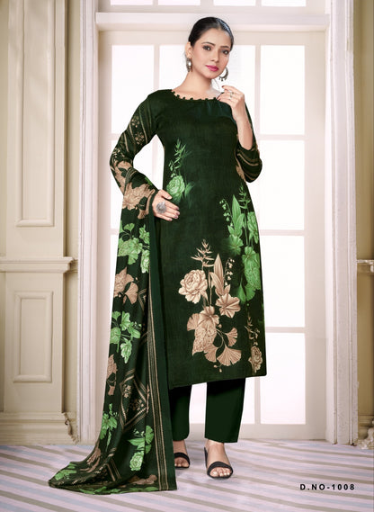 New Pashmina Shwal Vol 14 Sat Pant Style Suits Wholesaler Gujarat