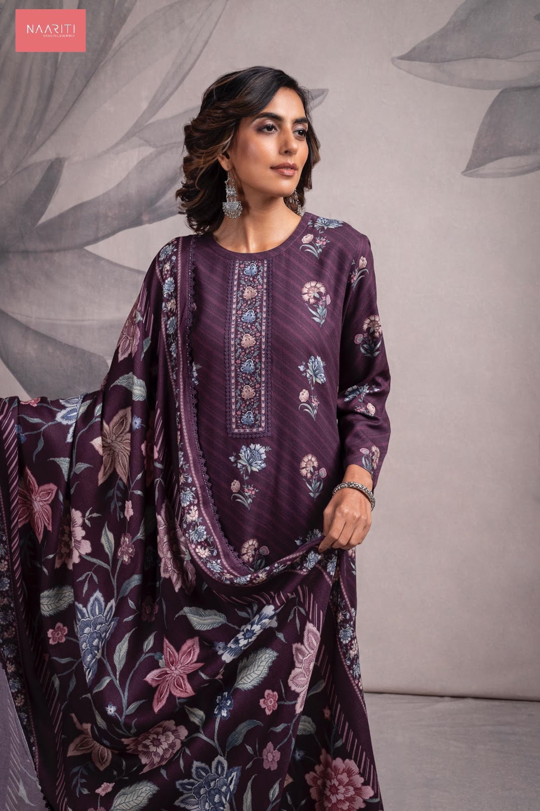 New Pashum Naariti Pashmina Suits Supplier