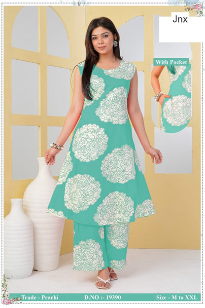 New Prachi 3005 Jnx Rayon Co Ord Set Supplier Gujarat