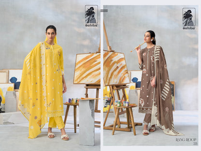 New Rang Roop Sahiba Cotton Pant Style Suits Wholesale Price