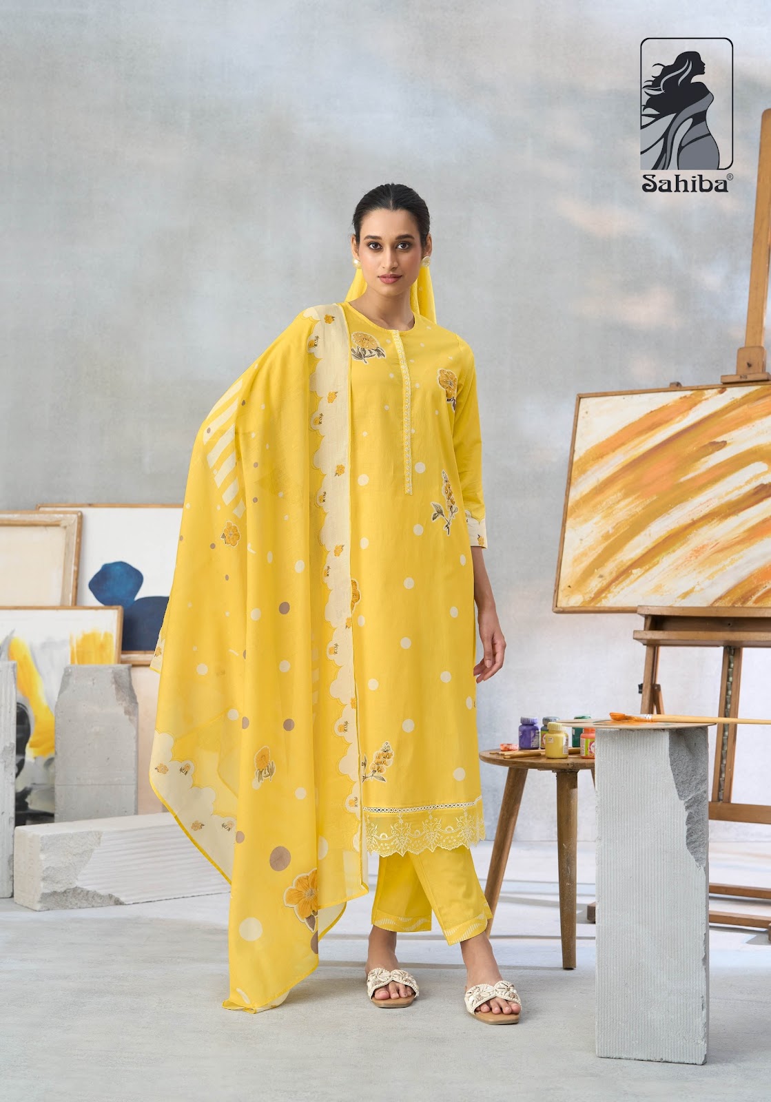 New Rang Roop Sahiba Cotton Pant Style Suits Wholesale Price