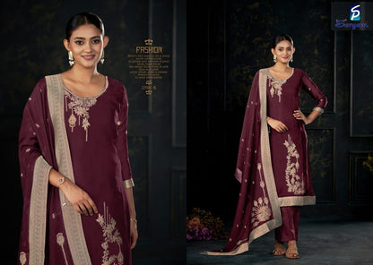 New Rang Sargam Prints Premium Viscose Pant Style Suits Wholesaler India