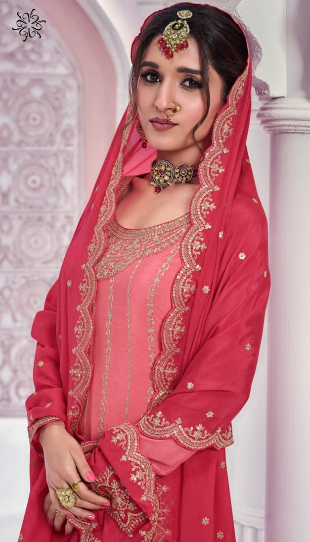 New Rangrasiya Hitlist Vinay Fashion Llp Chinon Sharara Style Suits Manufacturer India