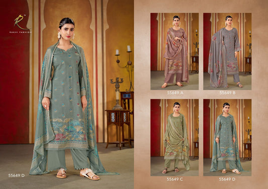 New Riyasat Rakhi Fashion Bemberg Pant Style Suits Supplier