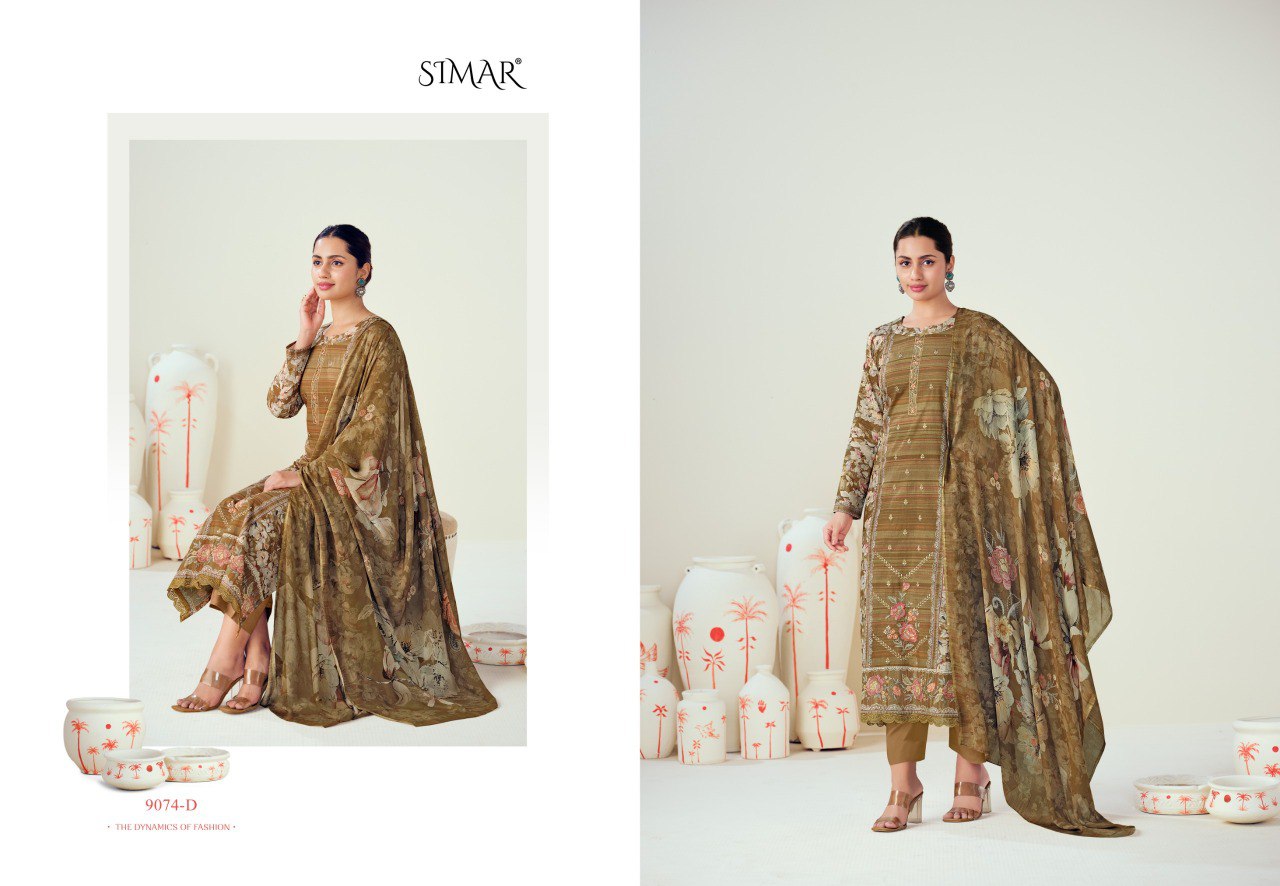 New Rumi Simar Modal Pant Style Suits Wholesaler Ahmedabad