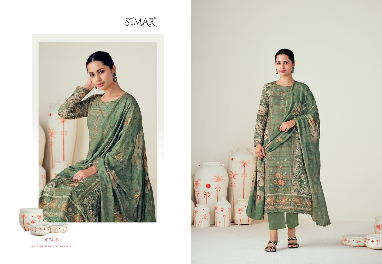 New Rumi Simar Modal Pant Style Suits Wholesaler Ahmedabad