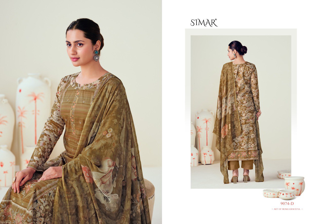 New Rumi Simar Modal Pant Style Suits Wholesaler Ahmedabad