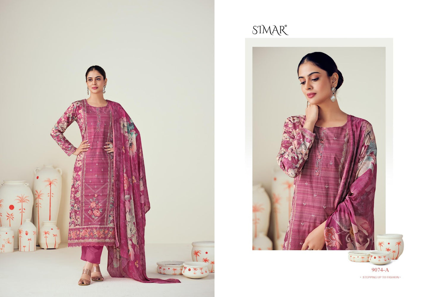 New Rumi Simar Modal Pant Style Suits Wholesaler Ahmedabad