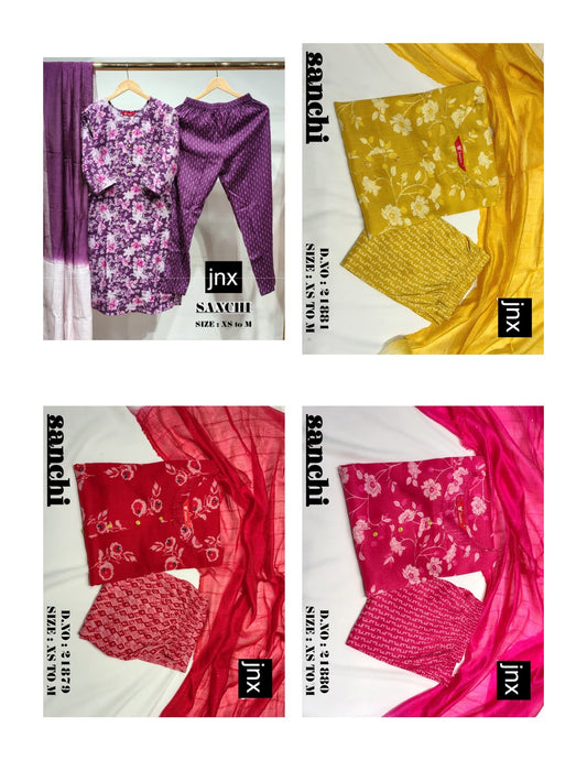 New Sanchi Jnx Capsule Readymade Pant Style Suits Exporter