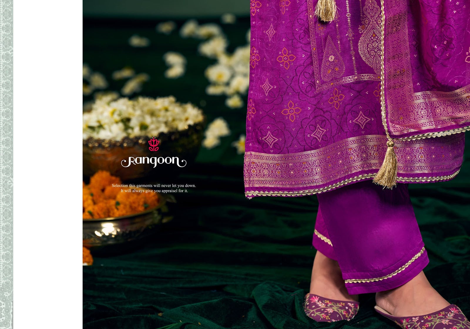 New Sarah Rangoon Russian Jacquard Readymade Pant Style Suits Wholesale Price