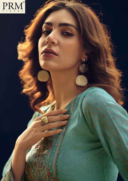 New Serenity Prm Trendz Viscose Pant Style Suits Supplier Ahmedabad