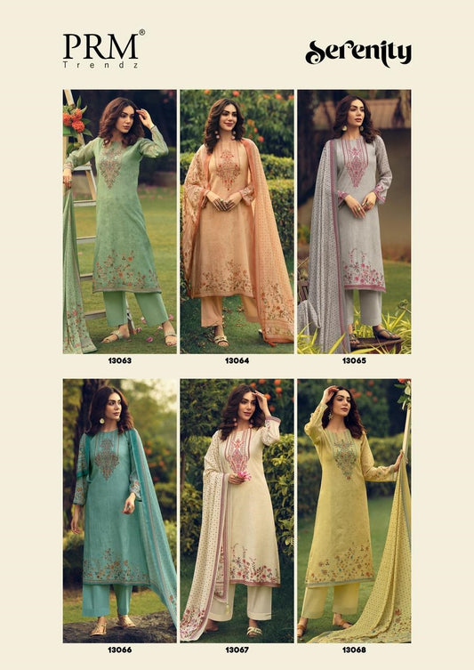 New Serenity Prm Trendz Viscose Pant Style Suits Supplier Ahmedabad