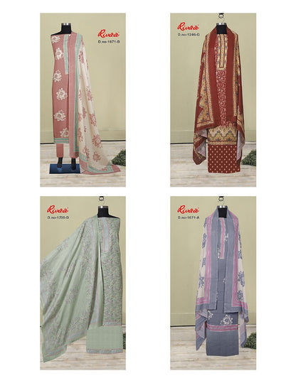 New Sharbati Skd Rivaa Pashmina Suits Wholesale Price