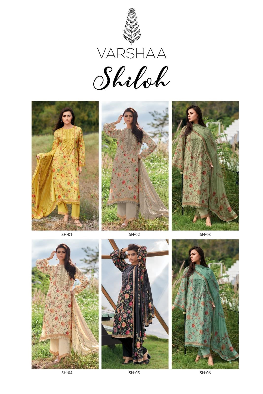 New Shiloh Varshaa Cotton Pant Style Suits Manufacturer Ahmedabad