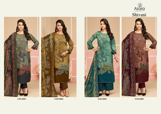 New Shivani Radhika Fashion Azara Lawn Cotton Karachi Salwar Suits Exporter Ahmedabad
