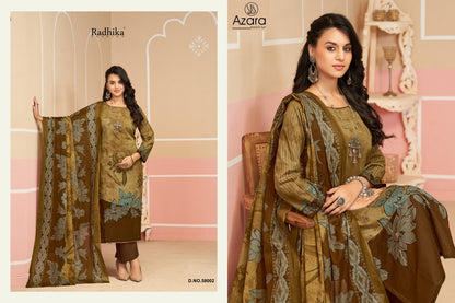New Shivani Radhika Fashion Azara Lawn Cotton Karachi Salwar Suits Exporter Ahmedabad