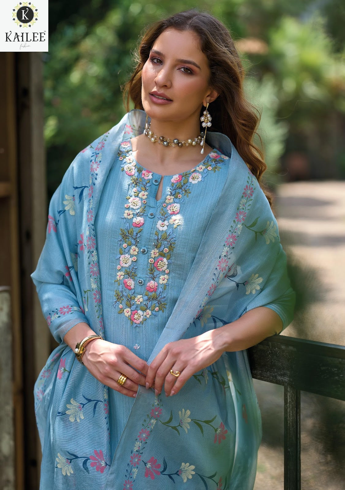 New Summer Garden Kailee Fashion Pure Cotton Readymade Pant Style Suits Wholesaler Ahmedabad