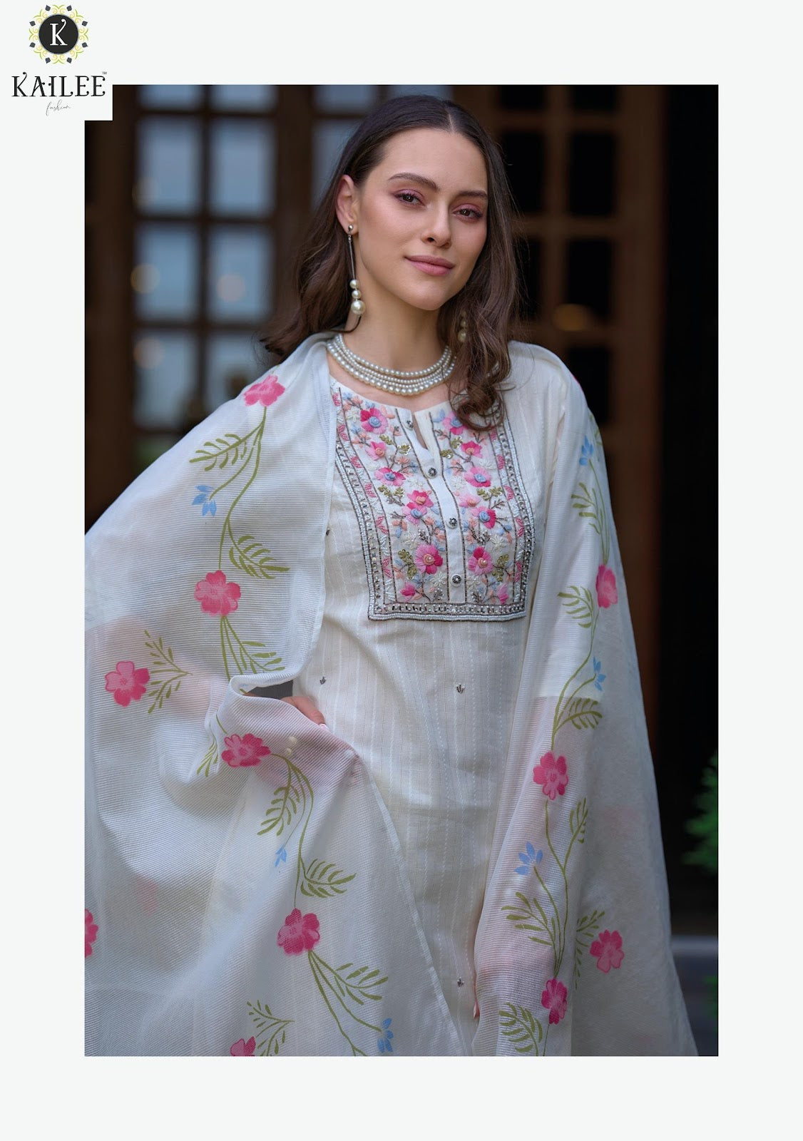 New Summer Garden Kailee Fashion Pure Cotton Readymade Pant Style Suits Wholesaler Ahmedabad