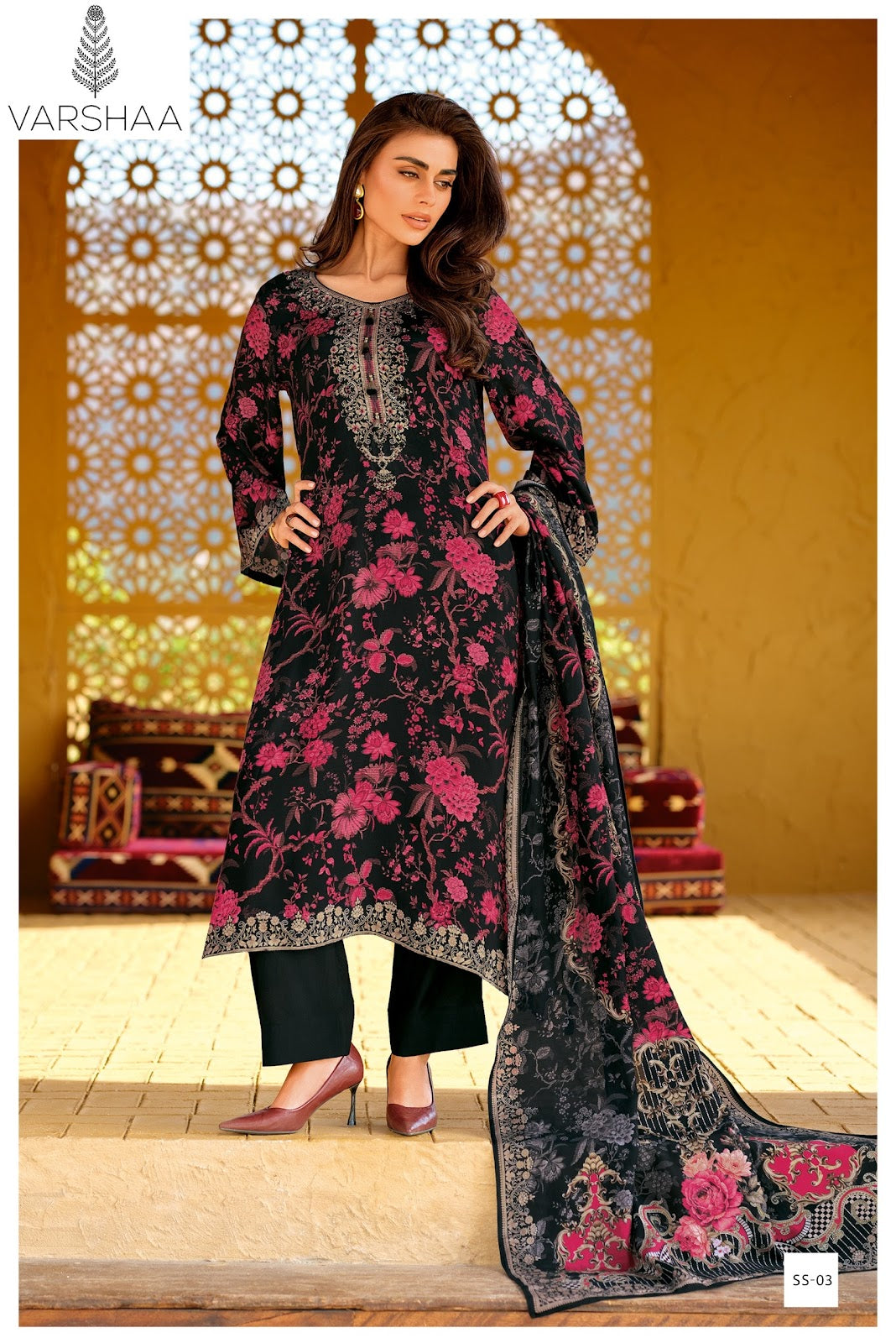New Summer Song Varshaa Raw Silk Pant Style Suits Wholesale Rate